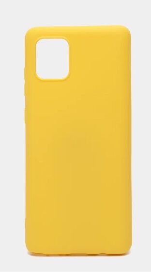 Чехол-накладка More choice FLEX для Samsung A81/Note 10 Lite (2020) желтый - 4