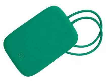 Силиконовая багажная бирка Ninetygo Silicone Luggage Tag Green - 3