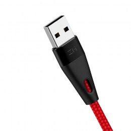 Кабель ZMI USB/Lightning MFi 100 см AL806 (Red) - 2