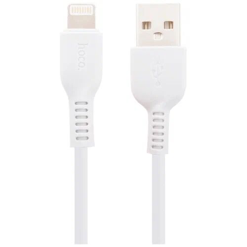 USB кабель HOCO X20 Flash Lightning 8-pin, 2.4А, 3м, TPE (белый) - 1