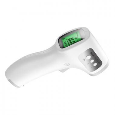 Бесконтактный инфракрасный термометр Hoco Premium Di 20 (White/Белый) - 4