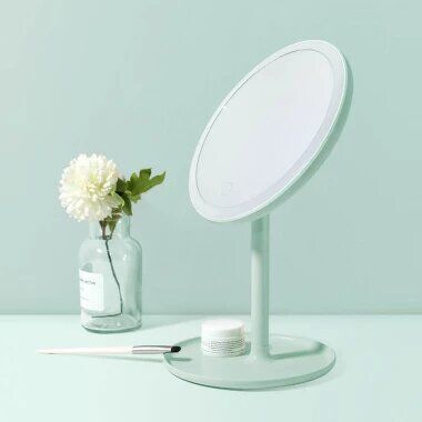 Зеркало косметическое Xiaomi  Daylight Small Mojito Mirror Pro (зеленое) - 4