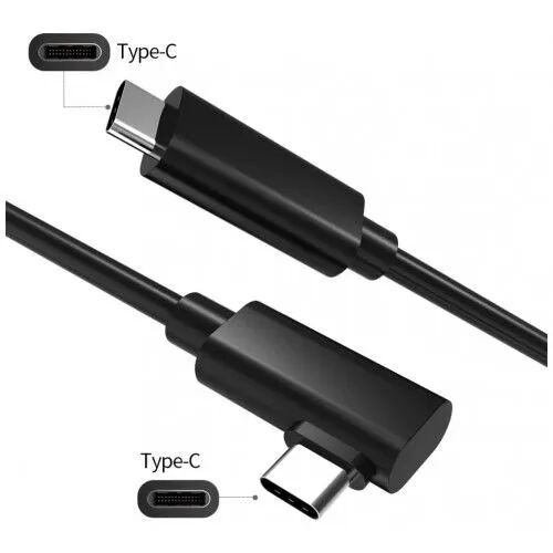 Кабель MiMAXO для Oculus Quest 2 Link Cable (5м) (USB Type C-Type C) (Black) - 1