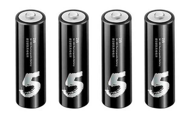 Батарейки ZMI Rechargeable batteries 1800mAh AA511 (Black) - 1