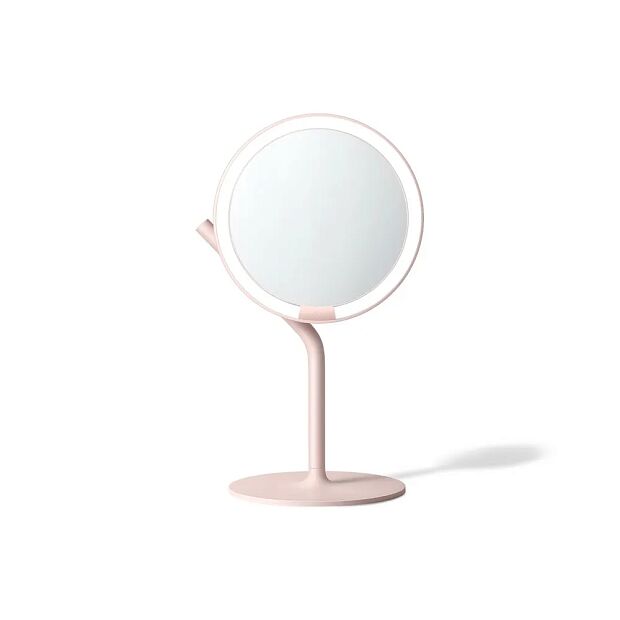 Зеркало косметическое AMIRO Mini 2 Desk Makeup Mirror Pink AML117 (розовое) - 2