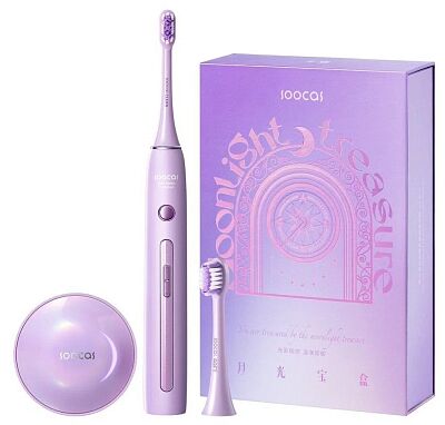 Электрическая зубная щетка Soocas X3 Pro с дезинфекцией, purple RU