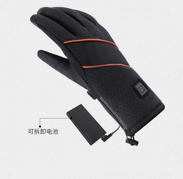 Умные перчатки PMA Smart Heating Gloves 2 (Black/Черный) - 4