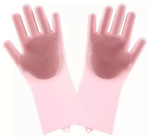 Силиконовые перчатки Jordan Judy Silicone Cleaning Glove (Pink) - 3