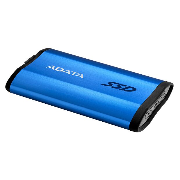 Твердотельный накопитель ADATA External SSD SE800, 512GB, Type-C, USB 3.2 Gen2, R/W 1000/1000 MB/s, IP68, 73x44x13mm, Blue - 4