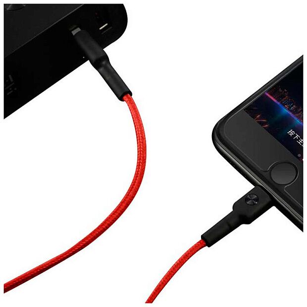 USB Кабель ZMI Lightning MFi AL803/AL805 100 cm (красный) - 4