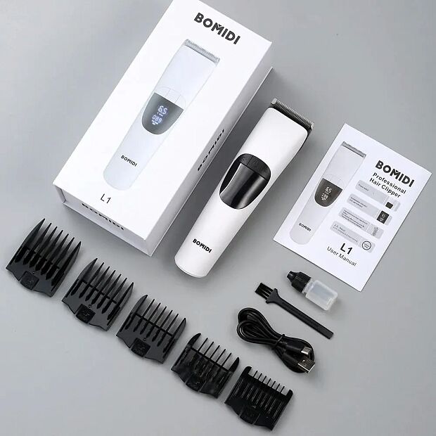 Машинка для стрижки волос Bomidi L1 (White) - 3