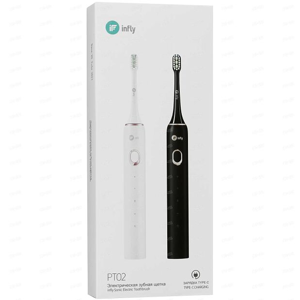 Электрическая зубная щетка Infly Electric Toothbrush PT02 (White) RU - 3