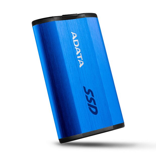 Твердотельный накопитель ADATA External SSD SE800, 512GB, Type-C, USB 3.2 Gen2, R/W 1000/1000 MB/s, IP68, 73x44x13mm, Blue - 5