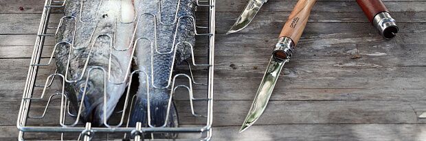 Нож филейный Opinel 10,  нержавеющая сталь, рукоять из дерева бука, 000517 - 3