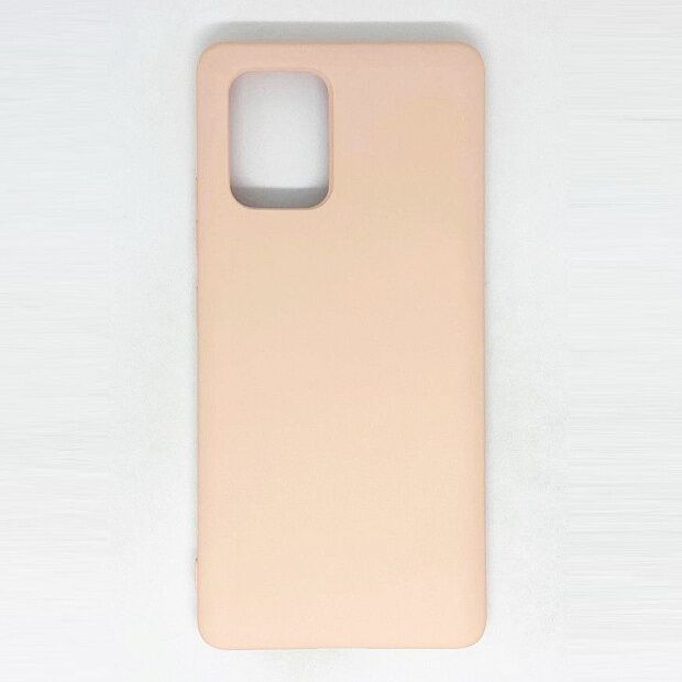 Чехол-накладка More choice FLEX для Samsung A91/S10 Lite (2020) розовый - 3