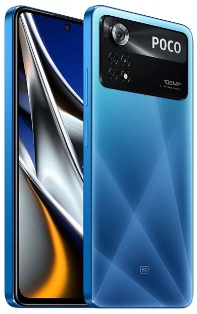 Смартфон Poco X4 Pro 5G 6Gb/128Gb EU (Laser Blue) - 1