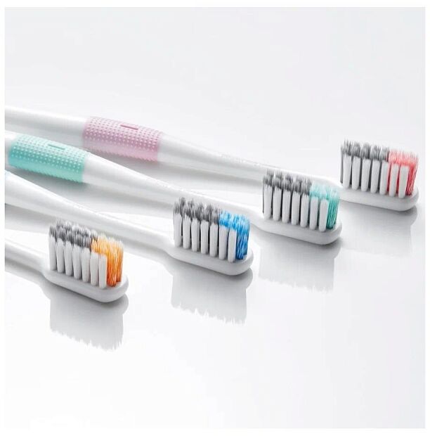 Набор зубных щеток Dr. Bei Bass Method Toothbrush Multicolor (4 шт.) - 6