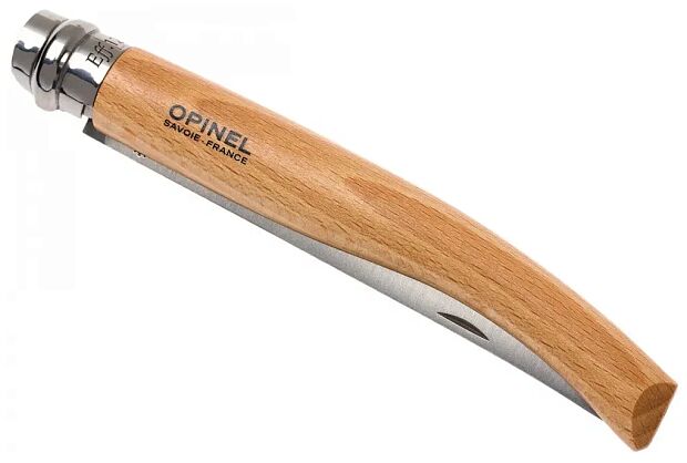 Нож филейный Opinel 12, нержавеющая сталь, рукоять из дерева бука, 000518 - 5