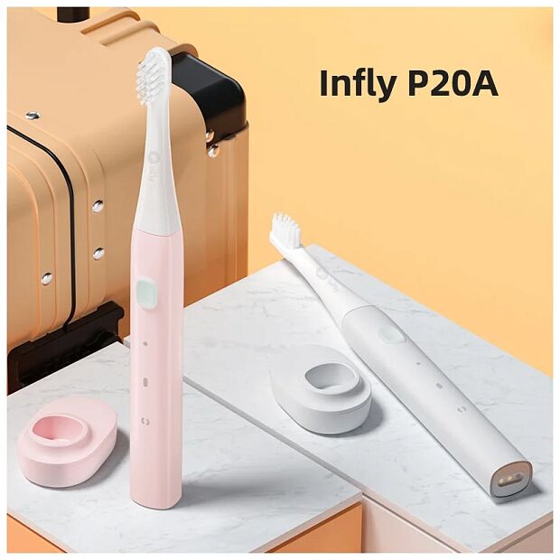 Электрическая зубная щетка Infly Electric Toothbrush P20A (Pink) RU - 3