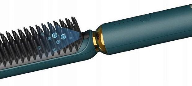 Ионный стайлер для укладки InFace ION Hairbrush ZH-10D STRAIGHT Negative (Green) EU - 5