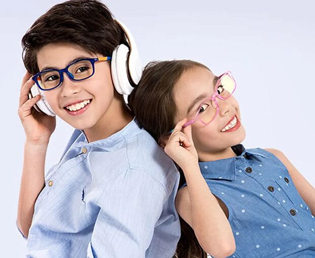 Детские компьютерные очки Xiaomi Mi Children s Computer Glasses HMJ03TS (Pink) - 4