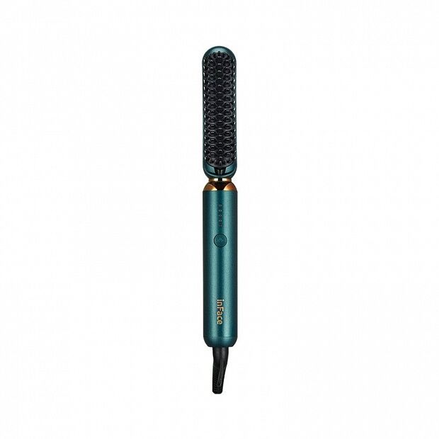Ионный стайлер для укладки InFace ION Hairbrush ZH-10D STRAIGHT Negative (Green) EU - 1