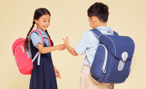 Рюкзак школьный Ninetygo smart school bag 90BBPNT21118W (Blue) - 3