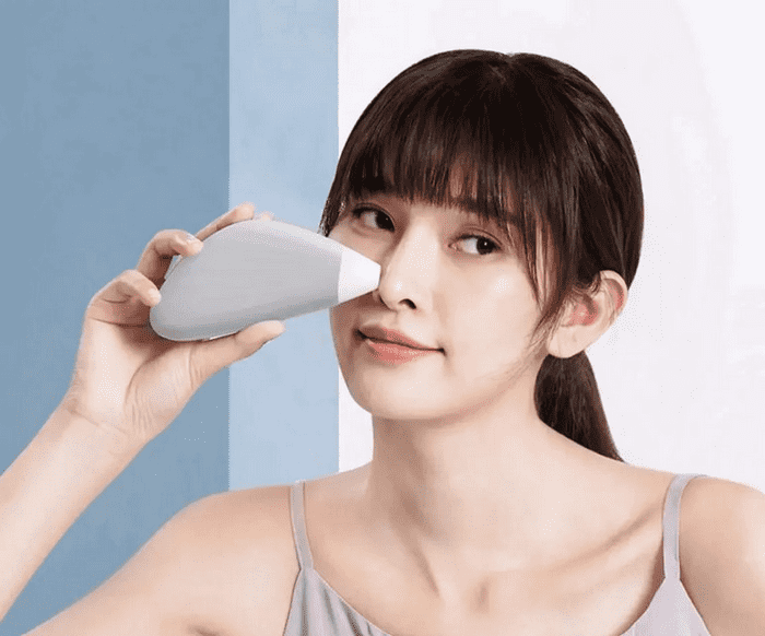 Внешний вид вакуумного очистителя Xiaomi Meishi Smart Visible Blackhead Remover Facial Pore Cleaner Godness