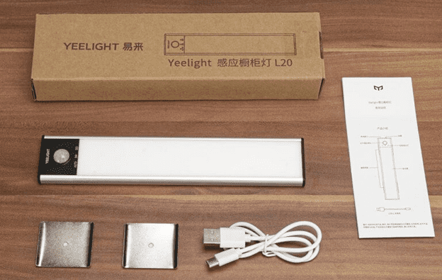 Состав комплекта поставки светильника Yeelight Rechargable Motion Sensor Light