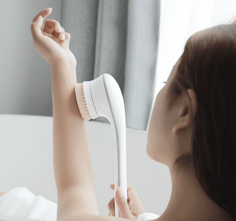 Дизайн сменной головки щетки для тела Xiaomi DOCO Electric Bath Brush