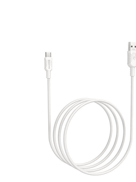 USB кабель BOROFONE BX33 Billow, Type-C, 1.2м, 5A, TPE (белый) - 3