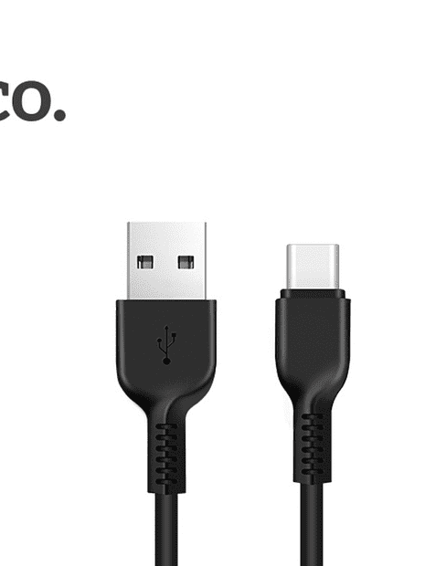 USB кабель HOCO X20 Flash Type-C, 3А, 3м, TPE (черный) - 1
