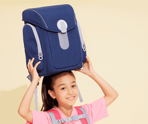 Рюкзак школьный Ninetygo smart school bag 90BBPNT21118W (Blue) - 2